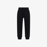 Pantaloni in felpa di cotone nero
