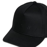 Cappello da baseball in gabardina con logo | Marni