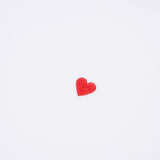 T-shirt cropped in jersey con ricamo cuore | MAX&Co.