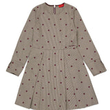 Abito corto in pied-de-poule a pois | Max&Co.