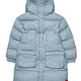 Giacca imbottita lunga con maxi-tasche