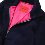 Cappotto lungo A-shape in misto lana