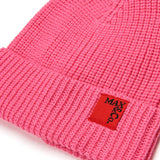 Berretto beanie in misto lana con patch | MAX&Co.