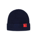 Berretto beanie in misto lana con patch | MAX&Co.