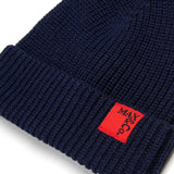 Berretto beanie in misto lana con patch | MAX&Co.