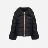 GIACCA IN NYLON ULTRALIGHT E LADY ALTERNATIVE FUR | Herno