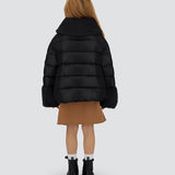 GIACCA IN NYLON ULTRALIGHT E LADY ALTERNATIVE FUR | Herno