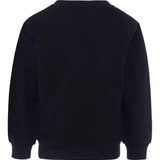 Felpa nera con logo Balmain Paris | Balmain Kids