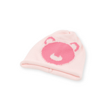 Cappellino orsetto rosa