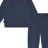 Completo 2 Pezzi Bambino Felpa e Pantaloni Blu | Levi’s