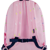 Zaino rosa con logo multicolor | Ralph Lauren