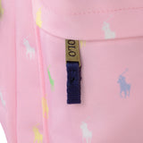 Zaino rosa con logo multicolor | Ralph Lauren