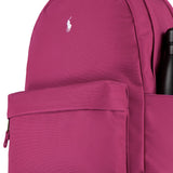 Zaino fucsia con logo ricamato bianco | Ralph Lauren