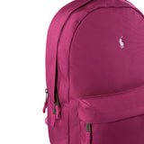 Zaino fucsia con logo ricamato bianco | Ralph Lauren