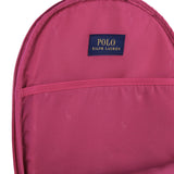 Zaino fucsia con logo ricamato bianco | Ralph Lauren