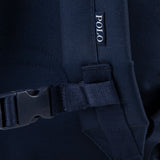 Zaino blu con logo ricamato rosso | Ralph Lauren