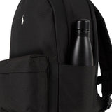 Zaino nero con logo ricamato bianco | Ralph Lauren
