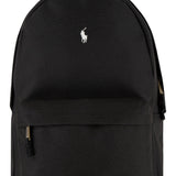 Zaino nero con logo ricamato bianco | Ralph Lauren
