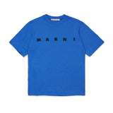 T-shirt in jersey with logo | MARNI