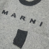 Maglia di lana e cashmere con logo Marni