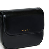 Borsa nera Marni con logo