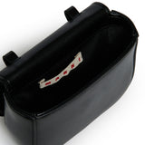 Borsa nera Marni con logo