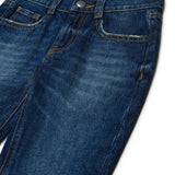 Jeans bootcut blu scuro sfumato | MARNI