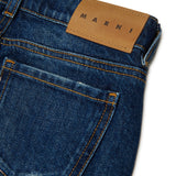 Jeans bootcut blu scuro sfumato | MARNI