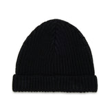 Cappello nero in lana con logo ricamato | Marni Kids