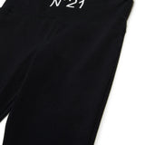 Pantaloni leggings bootcut con logo | N21