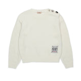 Pullover in misto lana con bottoni gioiello | N21