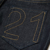 Jeans relaxed in denim scuro