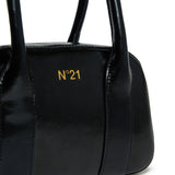 Borsa in Pelle Sintetica con Logo