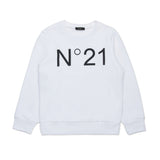 Felpa con logo N21 Bianca