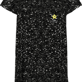 Dress Paillettes Nero – Leo Happy Cloud