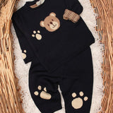 Completo neonati teddy in pura lana merino - Maglificio di Verona
